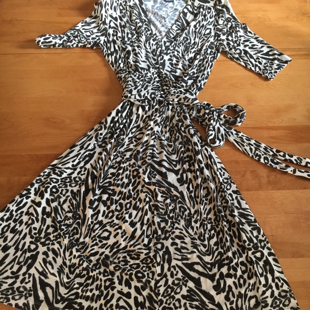 Etcetra wrap dress in good used condition